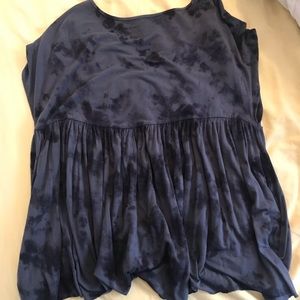 American Eagle Dark blue tie dye shirt size XS-S